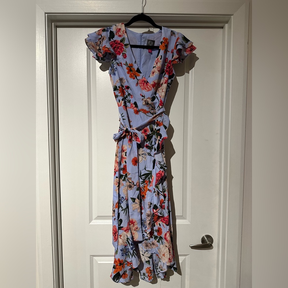 Vince Camuto Faux Wrap Dress Size 2